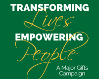 Transorming lives, Empowering people banner