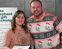 Christmas Photo of Bradley Barrick and Jessa Michaels