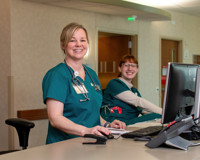 Picture of Nurses at front desk