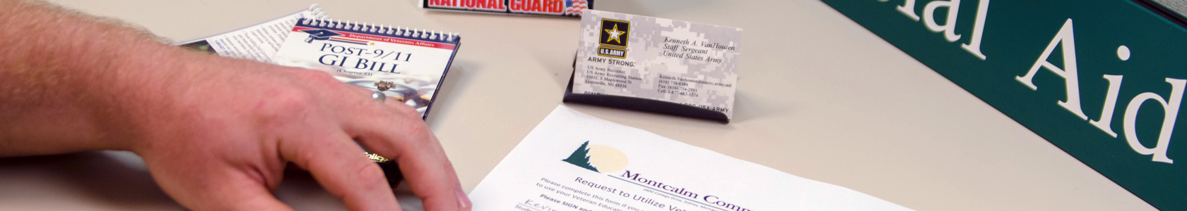 Veterans in financial aid
